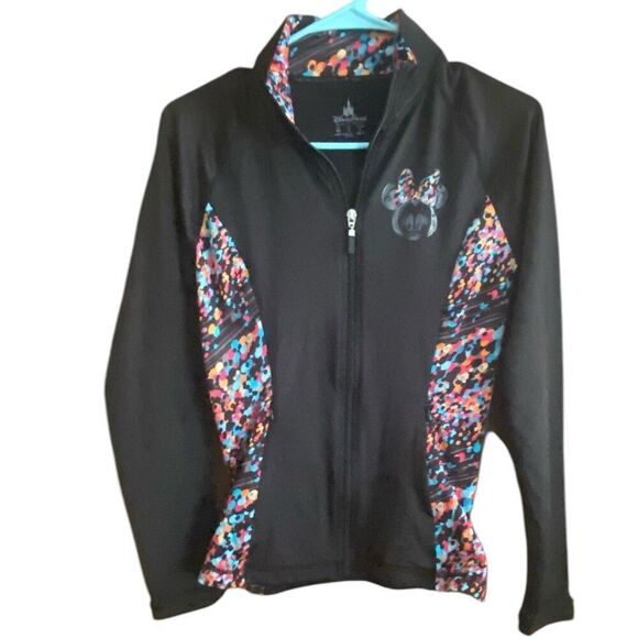 Disney Parks Womens Minnie Mouse Activewear Set Jacket & Capri Size XS - Picture 2 of 8